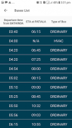 PRTC Bus Time Table screenshot 0