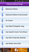 Pakistani National Songs screenshot 1