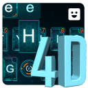 Hologram 4d Keyboard Theme Icon