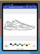 Sneakers Art Coloring Book screenshot 13