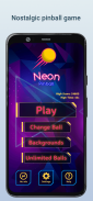 Neon Pinball : Relaxing screenshot 2