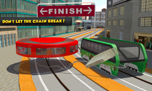 Chained Gyroscopic Bus VS Elevated Bus Simulator screenshot 2