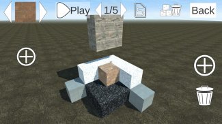 Block destruction simulator: cube rocket explosion screenshot 0