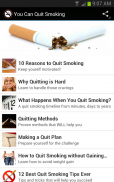 You Can Quit Smoking screenshot 0