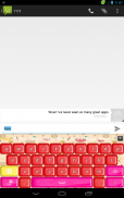 Candy Rainbow Keyboard screenshot 11