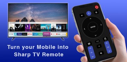 Remote TV Sharp