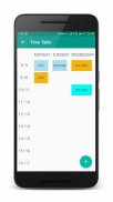 Time Table screenshot 3