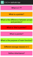 C and C++ Aptitude screenshot 2
