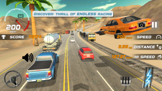 Heavy Traffic Rider Car Game screenshot 2