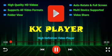 KX Player - Full HD Video Player screenshot 2