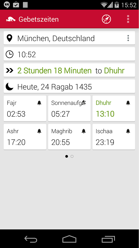 Muslimischen Gebetszeiten 6 0 6 Download Android Apk Aptoide