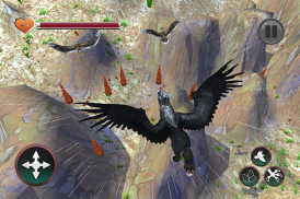 Wild Griffin Family Flying Eagle Simulator screenshot 8