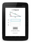 Teorema de Pitágoras screenshot 1