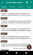 Ley del Seguro Social screenshot 1