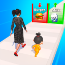 Mom Running Games - Mom Games Icon