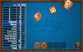 Yatzy Dice Game screenshot 4