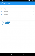 LEF Lighting App screenshot 3