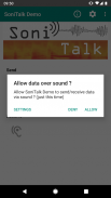 SoniTalk - Exchange Data Over (Ultra)Sound screenshot 6