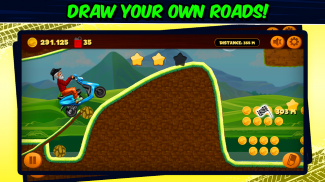 Road Draw 2: Moto Race screenshot 3