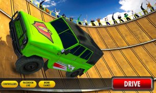 Well of Death Jeep Stunt Rider screenshot 0