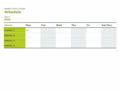 Schedules Templates screenshot 0