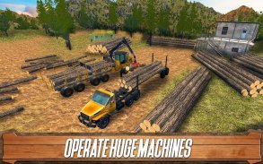 Sawmill Driver: Logging Truck & Forest Harvester screenshot 2