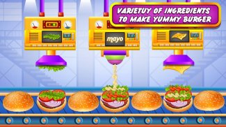 Burger factory kitchen simulator: Fast food maker screenshot 13