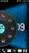 Blue Tech - Wheel Launcher Theme screenshot 2