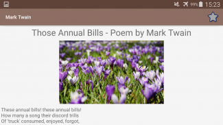 Mark Twain Poems screenshot 3