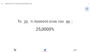 Απλούστατος Υπολογιστής % screenshot 4