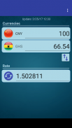 Chinese Yuan x Ghanaian Cedi screenshot 2