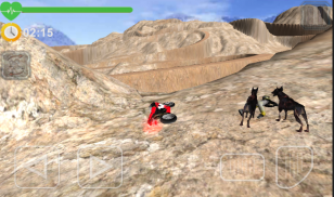 Zombie Escape : Bike Racing screenshot 2