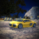 Audi r8 drift simulator hill Icon