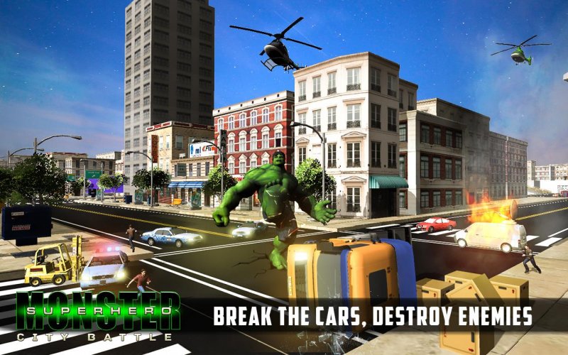 Superhero City Battle Monster Fighting 1 0 Download Android Apk