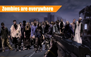 Zombies in Dead Land: Offline  FPS Shooter Games screenshot 3