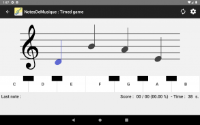 NotesDeMusique - Read notes screenshot 0