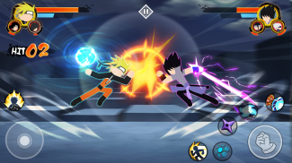 Stickman Ninja - 3v3 Battle Arena screenshot 3