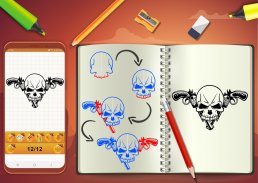 Learn To Draw Wild West Tattoos Free screenshot 3