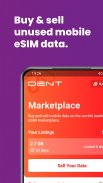 DENT：所有手机的 eSIM 数据计划和数据充值 screenshot 2