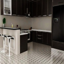 kitchen tile floor design Icon