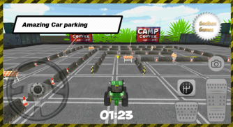 Tracteur militaire Parking screenshot 0