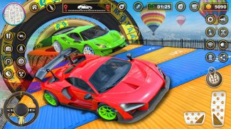 Crazy Car Stunt game mega ramp screenshot 5