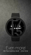 Binary Watch Face screenshot 3