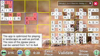 Jigsaw Crossword screenshot 3