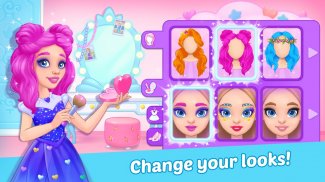 Princess doll home Paper game screenshot 19