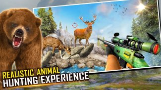 Wild Bear Animal Hunting 2021 Animal Shooting Game screenshot 3