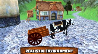 Extreme Bull cargo driving Game: Animal Simulator screenshot 1