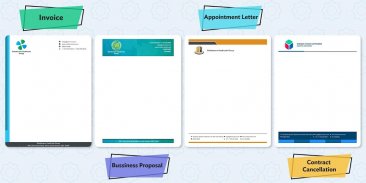 Business LetterHead Maker – Le screenshot 1