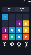 Slide To Six - Endless 2048 & Merged Number Puzzle screenshot 0
