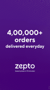 Zepto:10-Min Grocery Delivery* screenshot 1